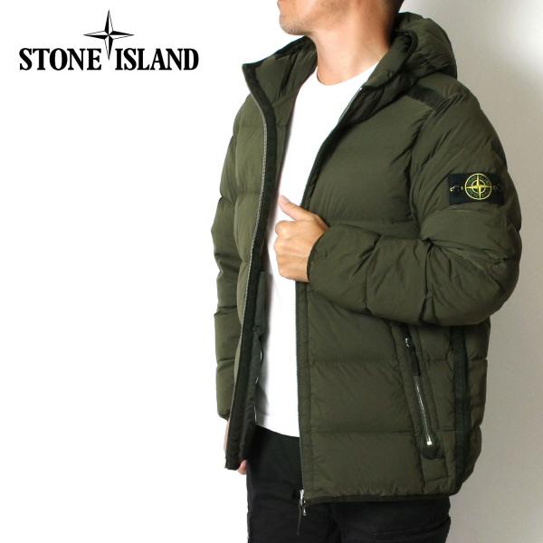 STONE ISLAND（ストーン アイランド） ワッペン付き ダウンジャケット