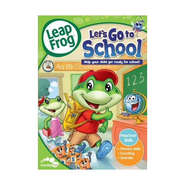 在庫あり）リープフロッグ Leap Frog Let's Go to School 北米版DVD