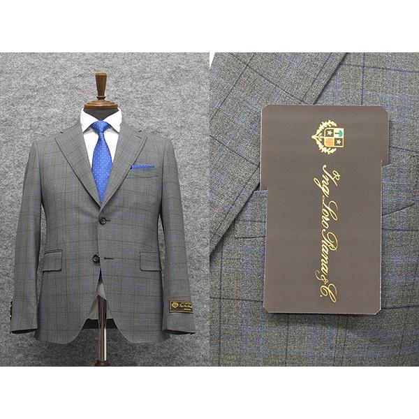 Loro Piana（ロロピアーナ） 春夏物 グレー/格子 MOOVING使用 [YA体