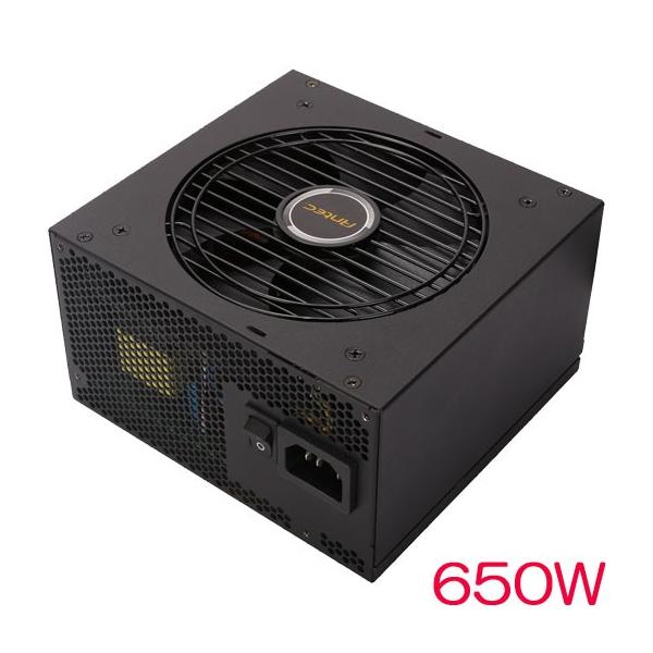 PC電源ユニット ANTEC NE650 GOLD [ATX電源 80PLUS GOLD認証 NeoECO