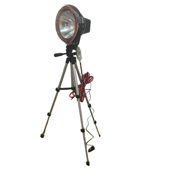 HID 7インチ 55w ライトトラップ 12vシガーソケット 三脚付き 5mコード