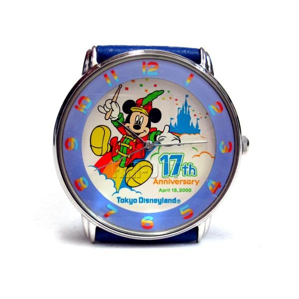 TDL 17周年記念 2000年 腕時計 ミッキー バンドリーダー ディズニー