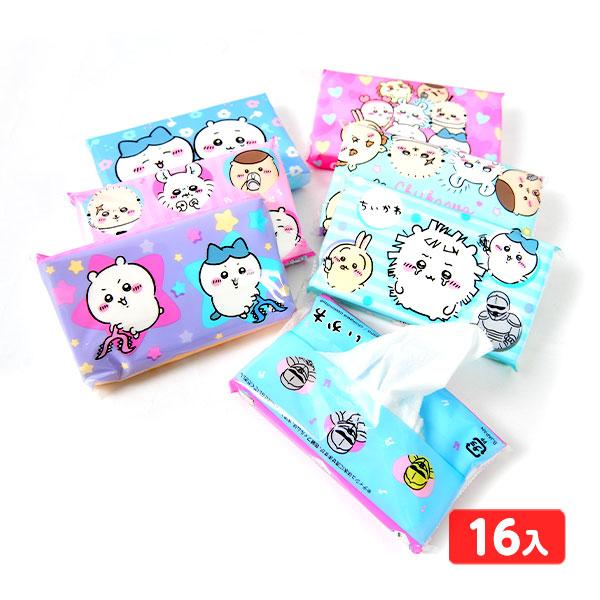 ちいかわ 16P ミニ ポケットティッシュ 雑貨 日用品 文具 キャラクター