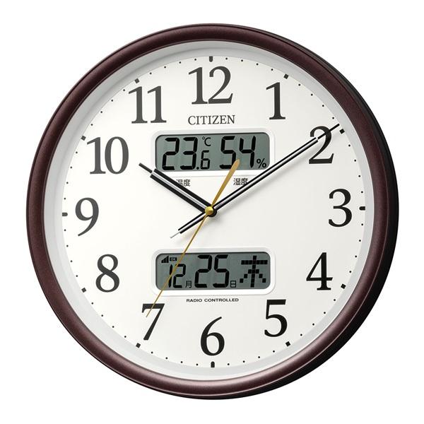 CITIZEN（シチズン） 温度・湿度表示 電波掛時8FYA06-006 : 腕時計