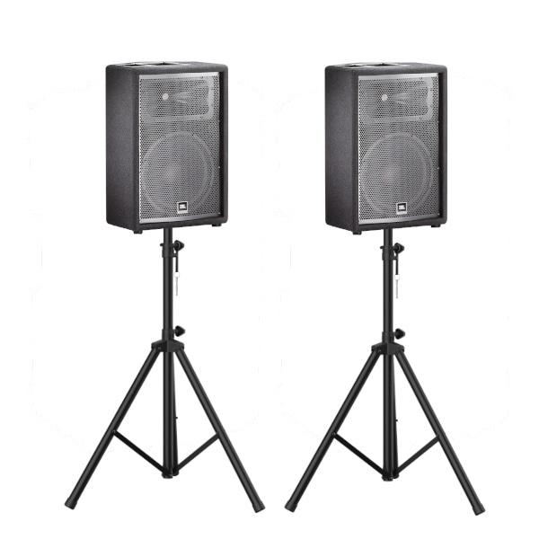 JBL（ジェイビーエル） JBL PROFESSIONAL JRX212 2本＋スピーカー