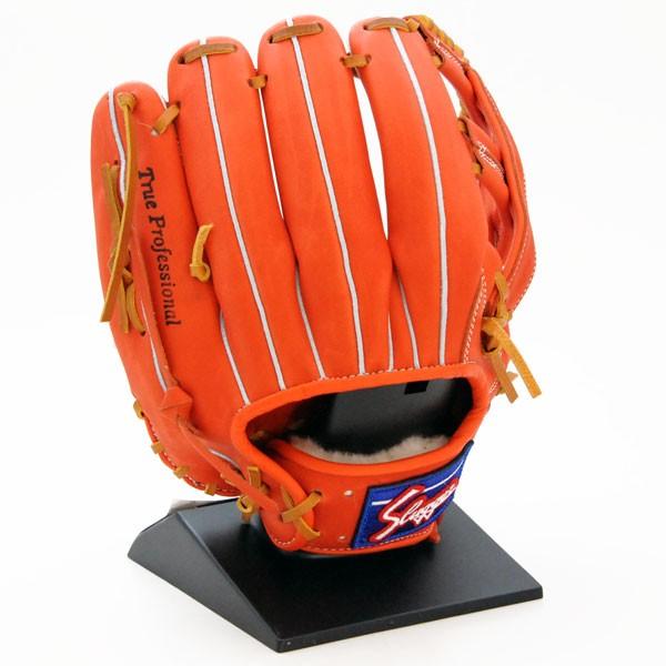 久保田スラッガー 軟式 グローブ 野球 内野手 KSN-25MS Fオレンジ×タン