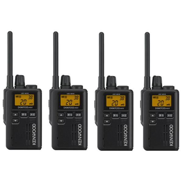 JVCケンウッド（JVC KENWOOD） インカム 4台セット ケンウッド UBZ