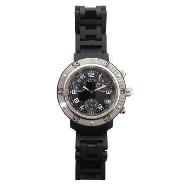 HERMES（エルメス） 美品 クリッパーダイバー クロノグラフ クォーツ