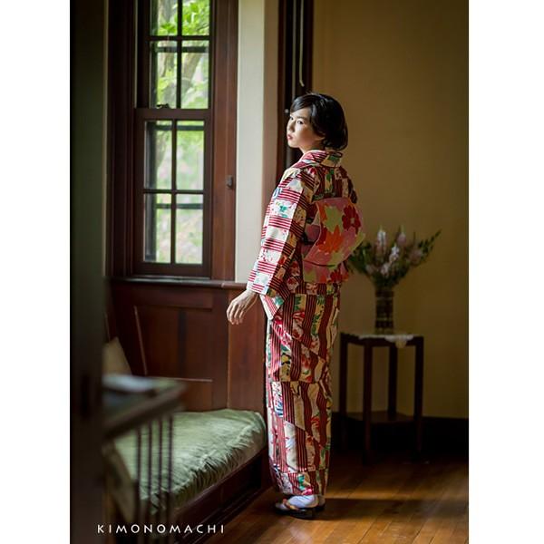 KIMONOMACHI （Prices down4）お仕立て上がり 京袋帯「カラフル 桜と楓