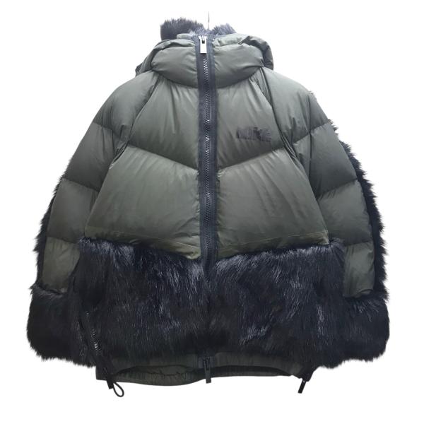 sacai（サカイ） サカイ×ナイキ sacai×NIKE ダウンジャケット グリーン