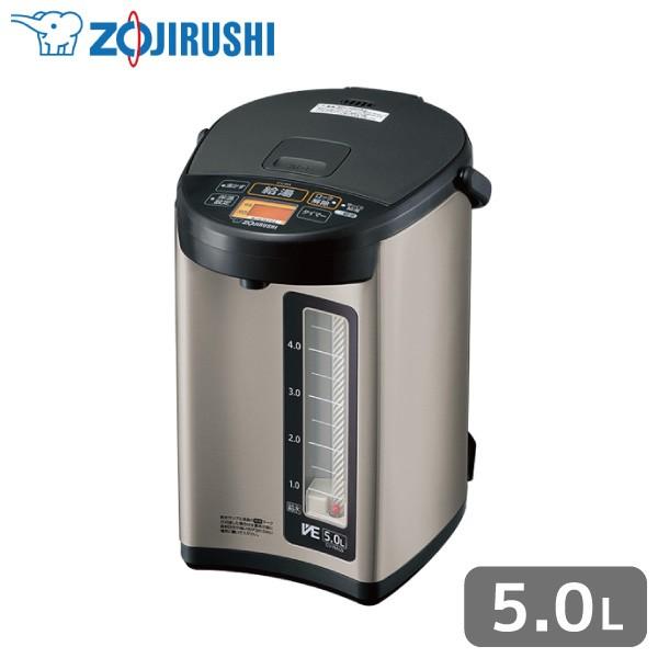 象印（ZOJIRUSHI） 爆買 マイコンVE電気ポット 5L CV-RA50-XA : くらし