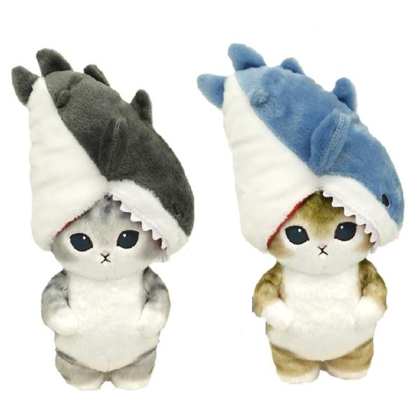 mofusand ぽてたまぬいぐるみ かみつきさめにゃん 猫 ぬいぐるみ