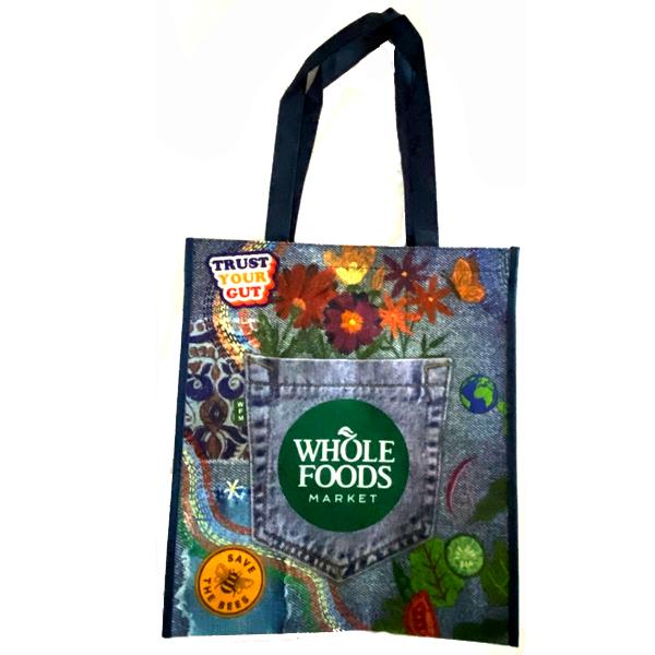 ホールフーズ エコバッグ ホールフーズマーケット 新 デニム デザイン