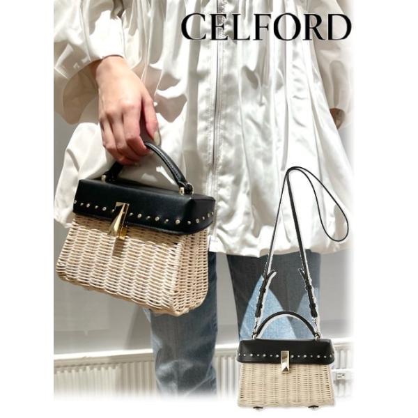 CELFORD（セルフォード） ビジューXスタッズシーズナルバッグ 24春夏