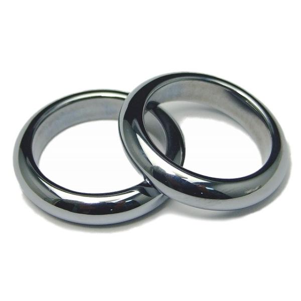 テラヘルツ鉱石 指輪 1個売り 4号〜23号 つやつやリング ネックレスに