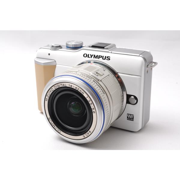 OLYMPUS PEN オリンパス ミラーレス ペン E-PL1 レンズキット ホワイト