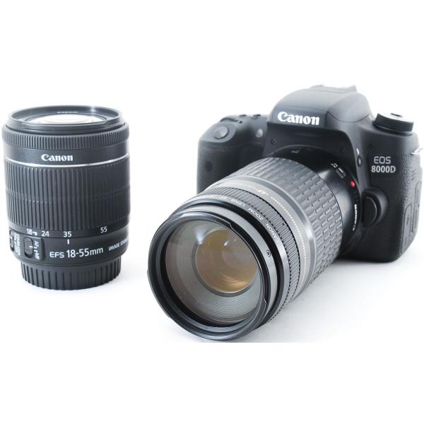 EOS 8000D キャノン デジタル一眼 CANON ダブルズーム 中古 Wi-Fi搭載