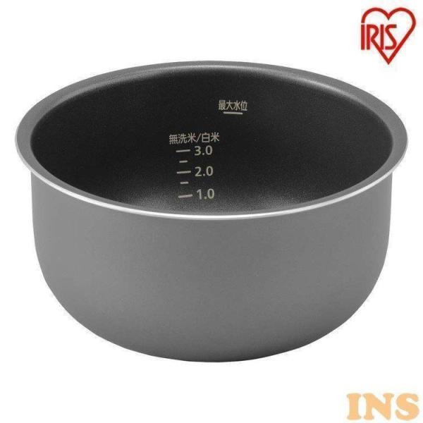 IRIS OHYAMA（アイリスオーヤマ） 電気圧力鍋2.2L用内なべ ブラック KA