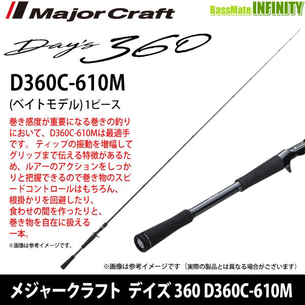 メジャークラフト デイズ360 D360C-66MH 未使用 折れ破損品 Major