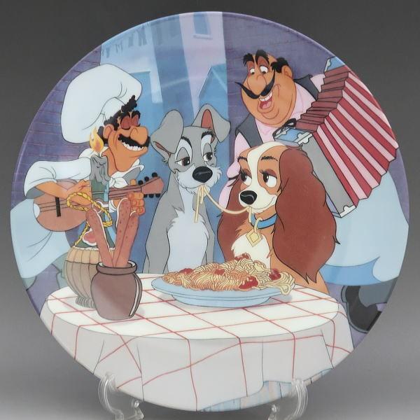 Disney（ディズニー） わんわん物語 Knowlesプレート 『First Date