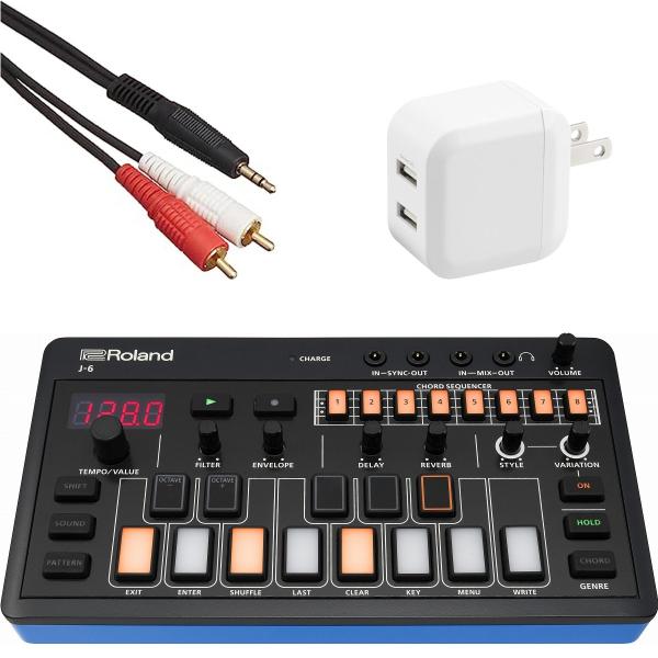 Roland J-6+純正ケース+MIDIケーブル Roland J-6+純正ケース+