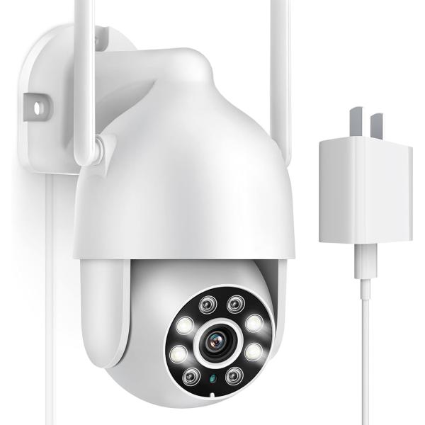 防犯カメラ ワイヤレス 屋外 防水 AI人体検知 自動追尾機能 ペット検知