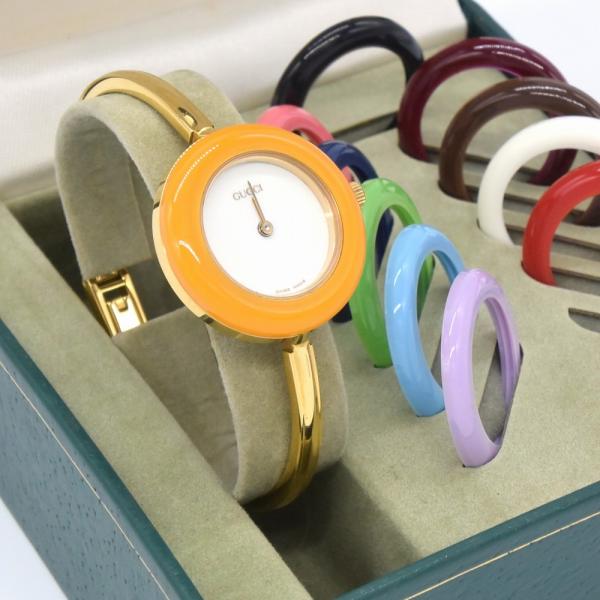 GUCCI（グッチ） チェンジベゼル 腕時計 着せ替え カラフル マルチ
