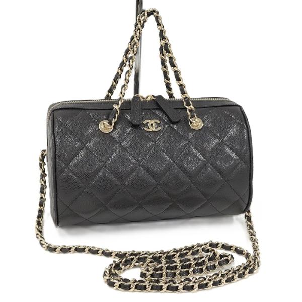 CHANEL（シャネル） 2wayチェーンショルダーバッグ キャビアスキン