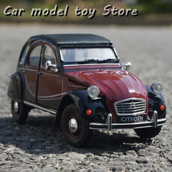 並行輸入品】シトロエン WELLY 1:24 2CV 6 チャールストン 合金