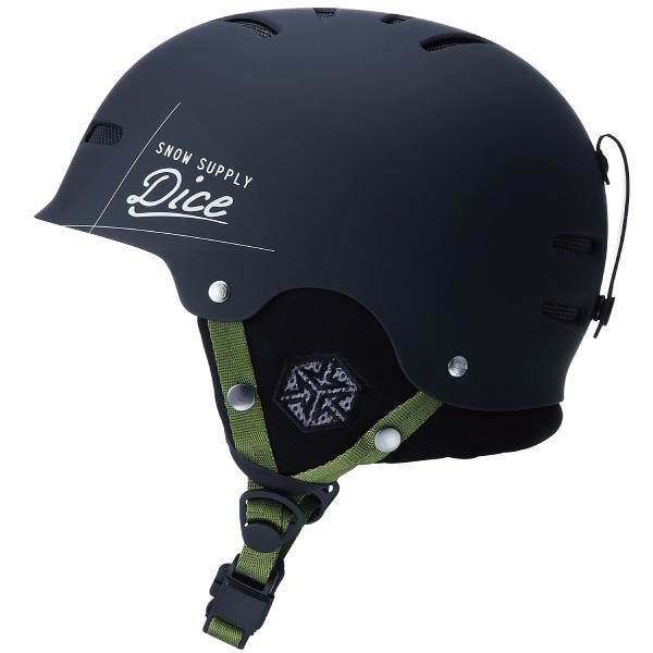 DICE（ダイス） スキー スノーボード ヘルメット 大人用 D5 MBK DICE