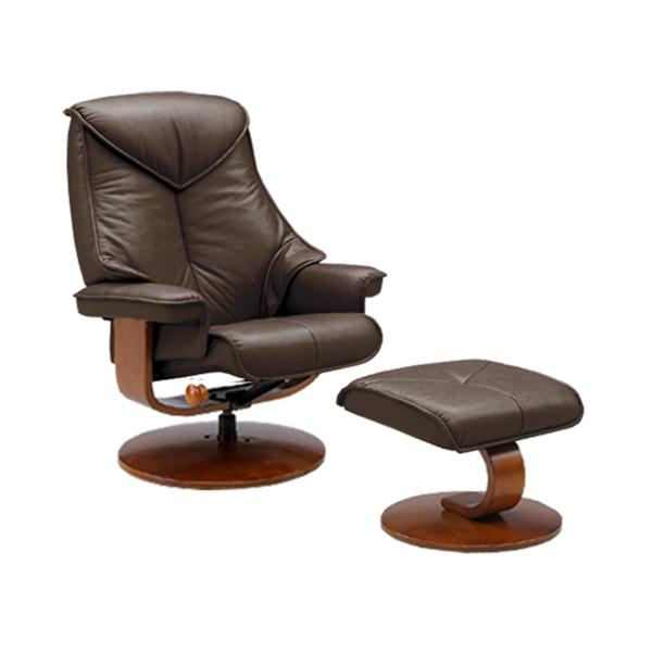 関家具 sekikagu リクライナー レジーナ ダークブラウン 074604