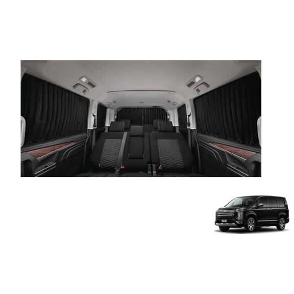 三菱（MITSUBISHI） (ZT)サイドカーテン「ミツビシ純正用品」デリカ