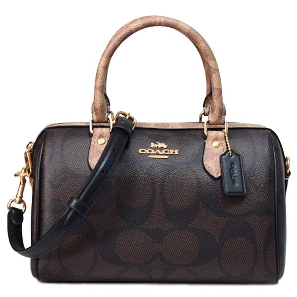 COACH（コーチ） バッグ コーティングキャンバス レザー シグネチャー
