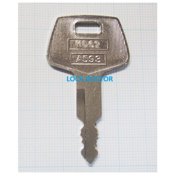 ハニックス HD62 社外合鍵 コピーキー 鍵 1本 カギ 高所作業車