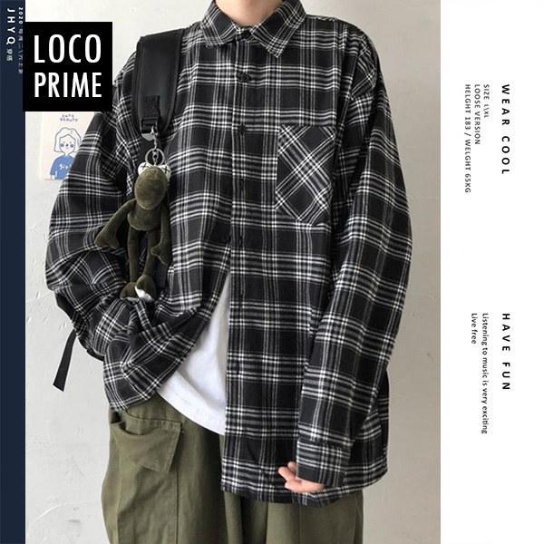 シャツ メンズ 長袖シャツ カジュアルシャツ チェック柄 トップス