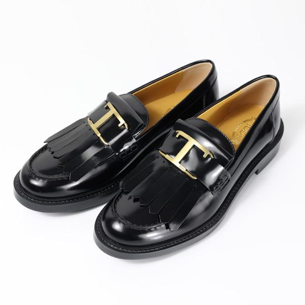 TOD'S（トッズ） TODS T TIMELESS Fringe Leather Loafers レザー