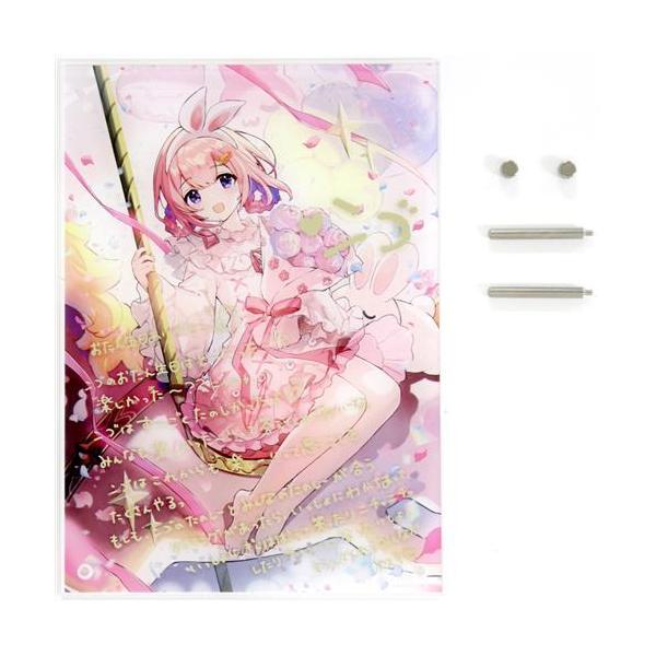 にじさんじ 誕生日グッズ 複製直筆サイン・メッセージ入り アクリル