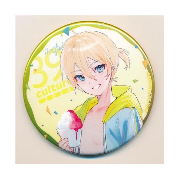 初音ミク 39Culture 2024 トレーディング 大き目メタリック缶バッジ 鏡