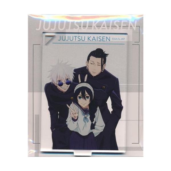 呪術廻戦 アクリルスタンドキーホルダー 五条悟&夏油傑&天内理子
