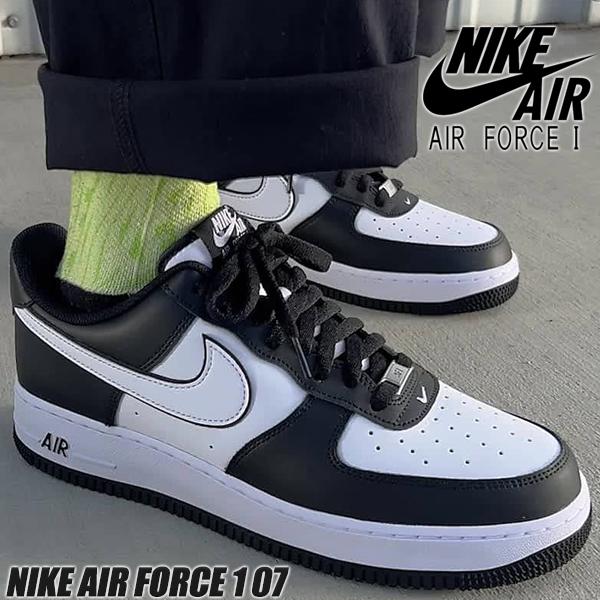 エア フォース 1 NIKE AIR FORCE 07 black/white-black dv0788-001