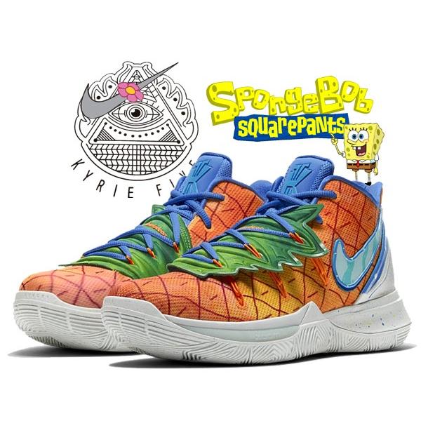NIKE（ナイキ） カイリー 5 EP NIKE KYRIE 5 Spongebob EP PINEAPPLE
