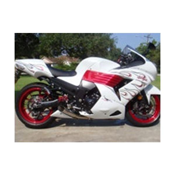 VOODOO ショーティ スリップオン・マフラー ポリッシュ ZX1400 Ninja