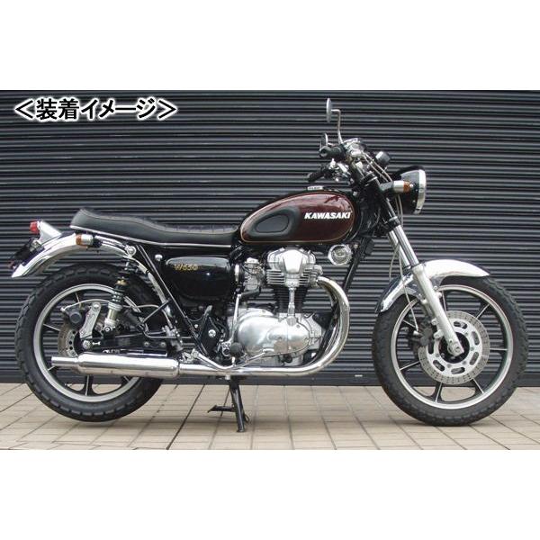 POSH Faith W1タイプフルエキゾースト/W650（-08） 040052-10 : バイク