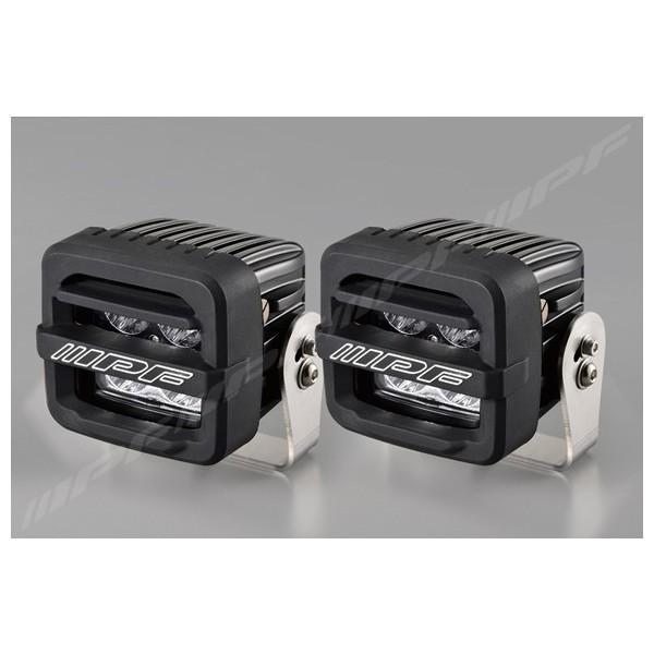 IPF IPF 600SERIES 2inch CUBE ドライビングフォグランプ (2個入) 〔S