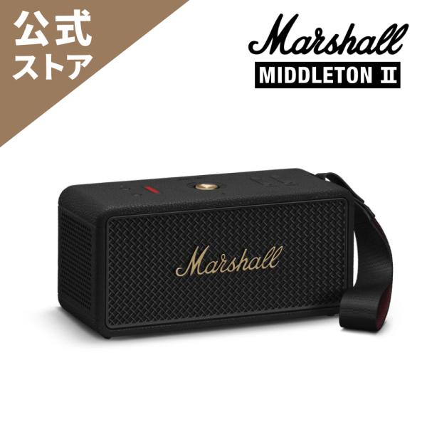 Marshall（マーシャル） ワイヤレススピーカー MIDDLETON2-BLACK-AND