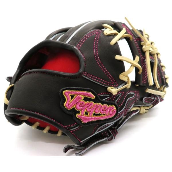 硬式グローブ 限定 てっぺん Teppen グローブ 内野手用 MIE ピンク