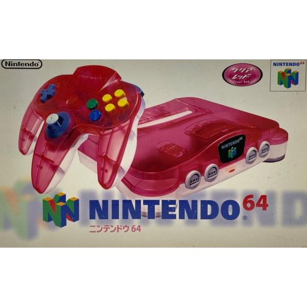 ニンテンドウ64 クリアレッド/NINTENDO64(N64)/中古/ : MEIKOYA - 通販