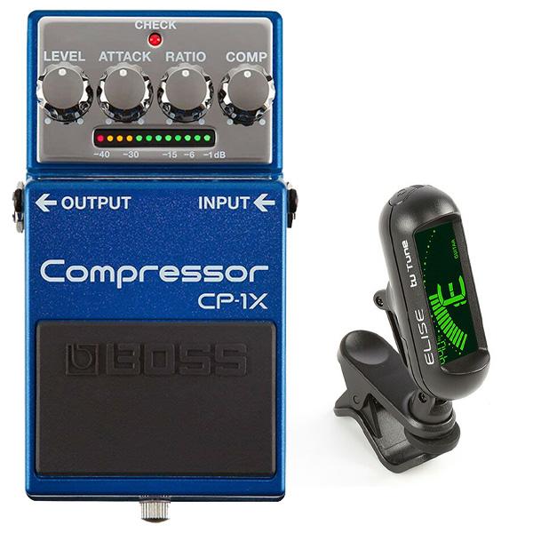 BOSS ボス CP-1X Compressor コンプレッサー + TuTune チューナー