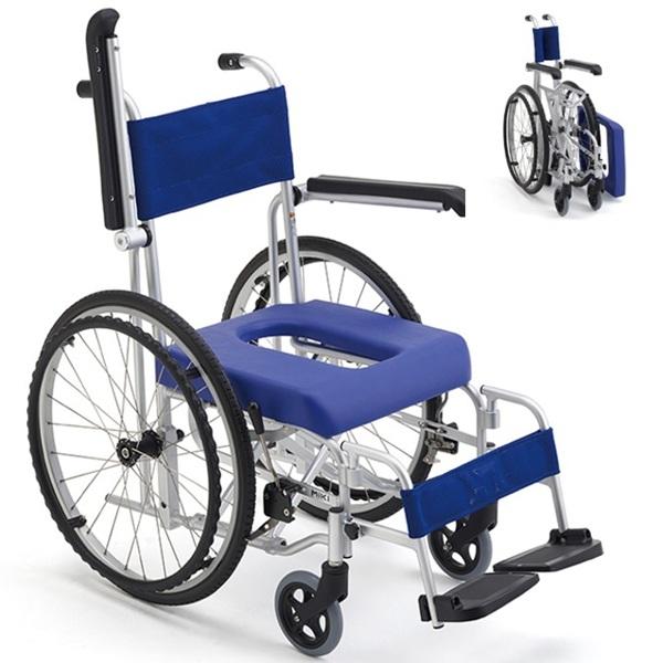 ミキ 入浴用車椅子 シャワー車椅子 MH-1 シャワーキャリー 風呂用
