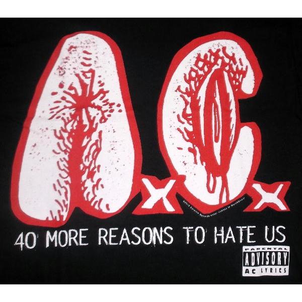 アナル カント Tシャツ Anal Cunt A.C. AxCx 正規品 : マンブルズ